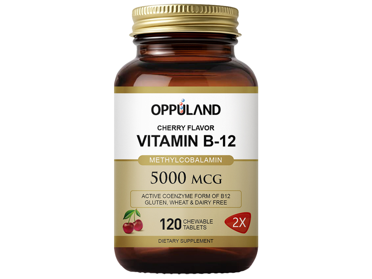 Methylcobalamin cherry Flavor 樱桃味 维生素b12 甲钴胺 5000mcg 120粒-v1r3-# 810032561932.jpg
