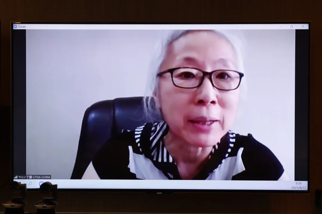 中国食品土畜进出口商会副会长于露出席活动并讲话