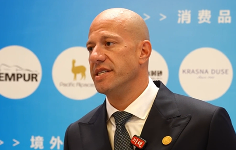 寰球话进博丨加拿大展贸协会主席格林斯彭：以进博会为平台 期待建立更多长期业务