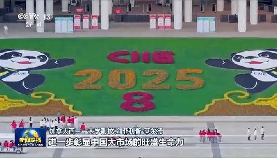  寰球话进博｜加拿大西三一大学副校长菲利普·莱尔德：第八届进博会的意向成交额创下新纪录，进一步彰显中国大市场的旺盛活力